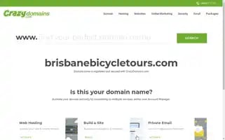 Brisbanebicycletours.com Screenshot 2024-04-19 10:20:59
