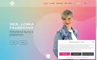 Lenkafasnerova.cz Screenshot 2024-05-22 10:38:39