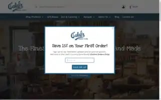 Calefs.com Screenshot 2024-06-12 10:40:28