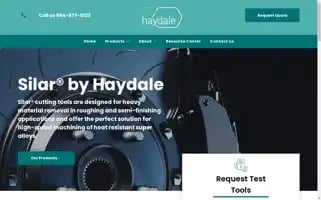 Haydalecuttingtools.com Screenshot 2024-06-30 01:19:13