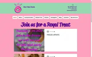 Riveroaksdonuts.com Screenshot 2024-07-01 21:21:14