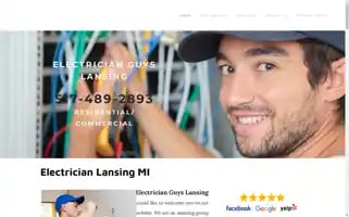 Electricianproslansing.com Screenshot 2024-06-13 14:02:53