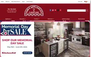 Shopsamsappliance.com Screenshot 2024-05-16 17:11:45