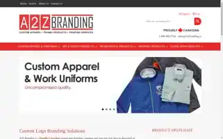 A2zbranding.ca Screenshot 2024-05-06 03:26:04