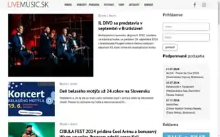 Livemusic.sk Screenshot 2024-06-15 21:28:29