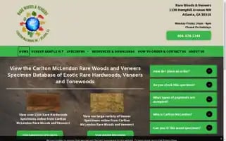 Rarewoodsandveneers.com Screenshot 2024-07-06 04:27:18
