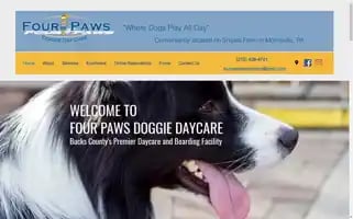 Fourpawsdoggiedaycare.com Screenshot 2024-05-09 18:57:24