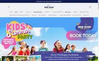 Onestoppartyrentals.com Screenshot 2024-05-16 10:47:58