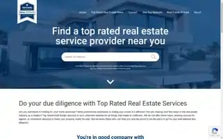 Topratedrealestateservices.com Screenshot 2024-07-01 00:15:20