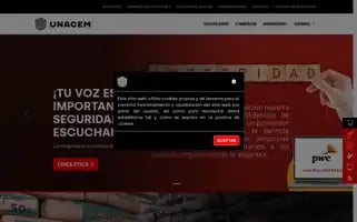 Unacem.ec Screenshot 2024-06-17 10:51:48