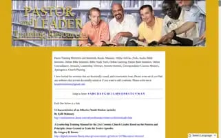 Pastortrainingresources.com Screenshot 2024-07-05 13:33:25
