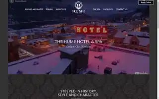 Humehotel.com Screenshot 2024-04-15 19:40:33