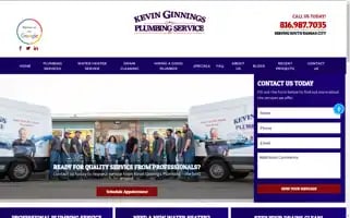 Kevinginningsplumbing.com Screenshot 2024-05-16 04:22:19