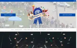 Muskingumcofair.com Screenshot 2024-07-06 13:55:45