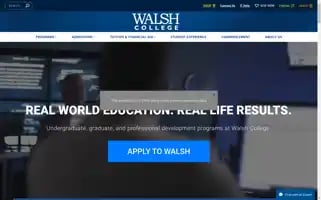 Walshcollege.edu Screenshot 2024-07-06 14:01:08