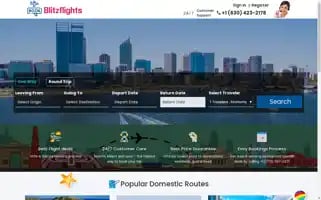 Blitzflights.com Screenshot 2024-04-14 23:18:10