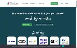 Talentfinder.be Screenshot 2024-07-09 12:00:20