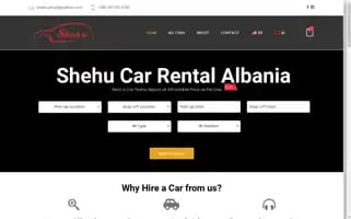 Shehurentalcars.al Screenshot 2024-05-27 23:46:38