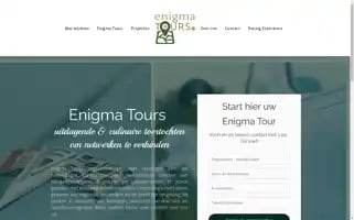 Enigma-tours.nl Screenshot 2024-04-25 15:01:07