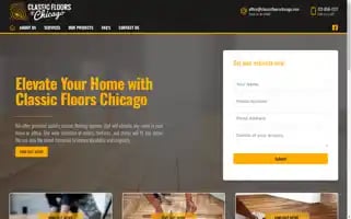 Classicfloorschicago.com Screenshot 2024-05-15 17:38:03