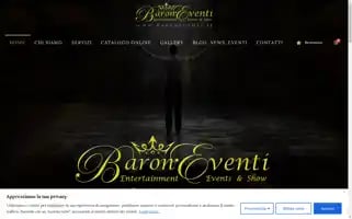 Baroneventi.it Screenshot 2024-07-08 21:16:33