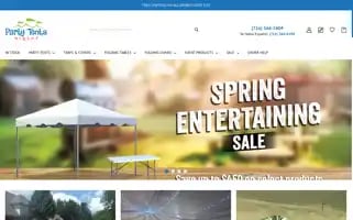 Partytentsdirect.com Screenshot 2024-05-13 08:04:26