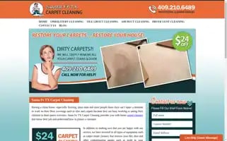 Santafecarpetcleaningtx.com Screenshot 2024-07-06 03:34:10