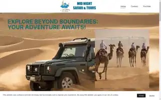 Midnightsafariandtours.com Screenshot 2024-04-25 16:57:26