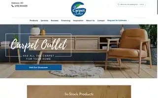 Carpetoutletbaltimore.com Screenshot 2024-05-15 16:41:28