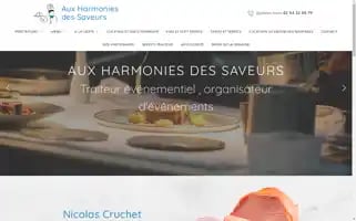 Auxharmoniesdessaveurs.fr Screenshot 2024-05-23 01:47:53