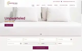 Canyonsunhotels.com Screenshot 2024-04-27 04:24:33