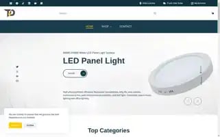 Tdelectricalsgh.com Screenshot 2024-05-22 07:44:52