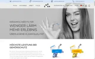Shush-earplugs.de Screenshot 2024-05-28 02:41:27