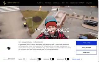 Lezeckyservis.cz Screenshot 2024-07-10 07:38:17