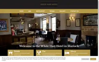 Whiteharthotelmartock.co.uk Screenshot 2024-04-18 17:12:12