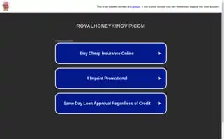 Royalhoneykingvip.com Screenshot 2024-06-18 11:58:39