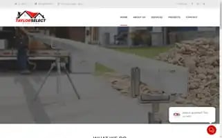 Taylorselectservices.com Screenshot 2024-04-27 15:03:17