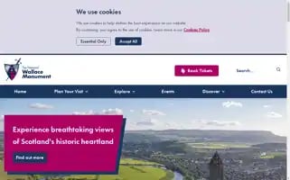 Nationalwallacemonument.com Screenshot 2024-07-02 22:02:10