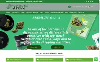 420budsarena.com Screenshot 2024-05-20 19:00:15