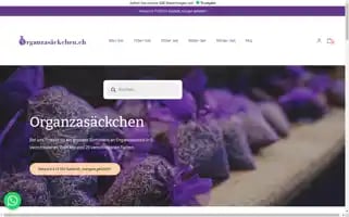 Organzasaeckchen.ch Screenshot 2024-06-16 06:12:46