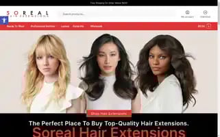 Sorealhairextensions.com Screenshot 2024-07-01 14:48:16