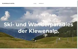 Klewenalp-hotel.ch Screenshot 2024-04-15 13:39:16