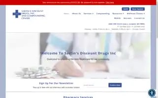 Sartinsdiscountdrugs.com Screenshot 2024-05-13 19:54:28