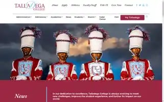 Talladega.edu Screenshot 2024-06-16 10:09:16