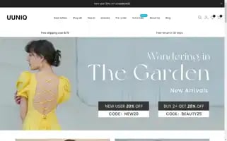 Uuniqfashion.com Screenshot 2024-04-17 10:47:26