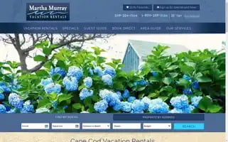 Marthamurrayvacationrentals.com Screenshot 2024-04-25 17:32:57