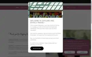Exploreexhaletravel.com Screenshot 2024-04-18 10:45:16