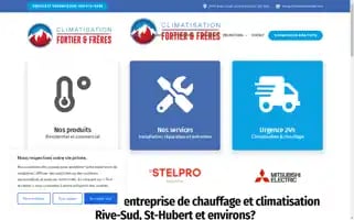 Climatisationfortier.com Screenshot 2024-05-09 04:17:50