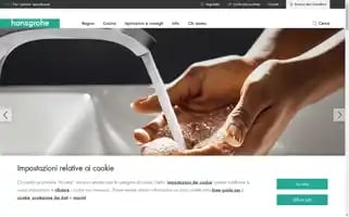 Hansgrohe.it Screenshot 2024-07-08 06:33:35