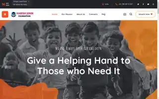 Harishjohnfoundation.org Screenshot 2024-05-23 06:16:43